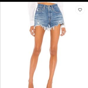 Levi’s 501 shorts revolve Athens mid short denim